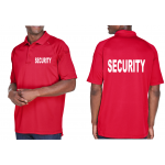 Custom Security Tactical Performance Polo